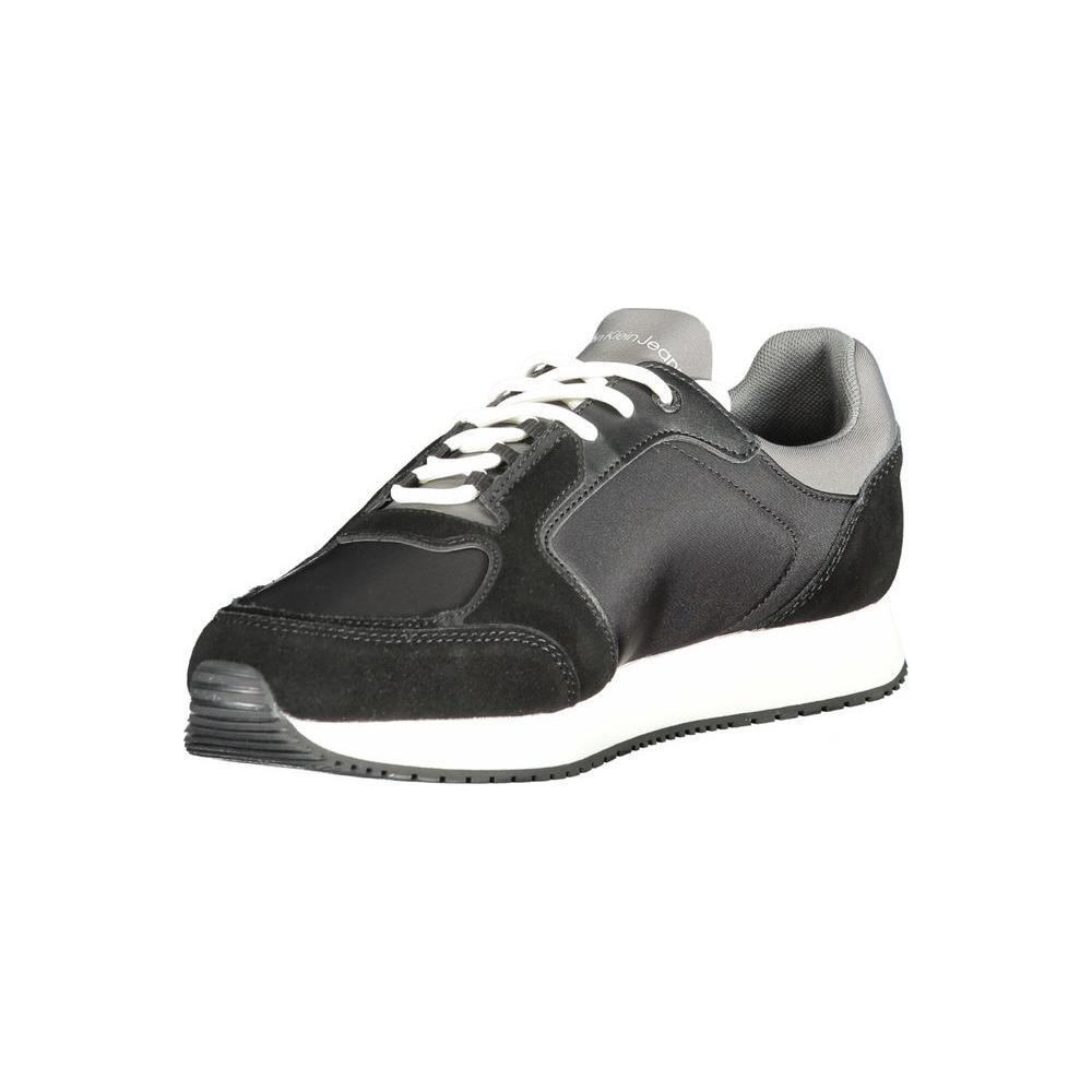 Calvin Klein Black Leather Men Sneaker CA-33707-EU40/US7