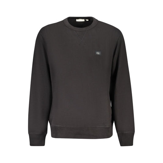 Calvin Klein Black Cotton Sweatshirt