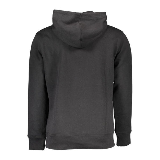 Calvin Klein Black Cotton Men Sweater CA-14189-XL