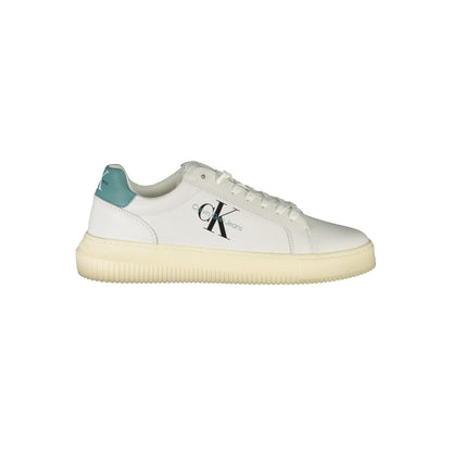 Calvin Klein White Polyester Athletic Sneakers Calvin Klein