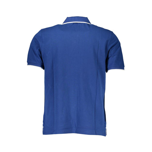 North Sails Blue Cotton Polo Shirt NO-27324-S
