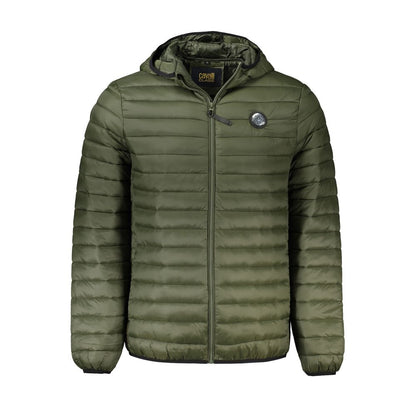 Cavalli Class Green Polyamide Jacket Cavalli Class