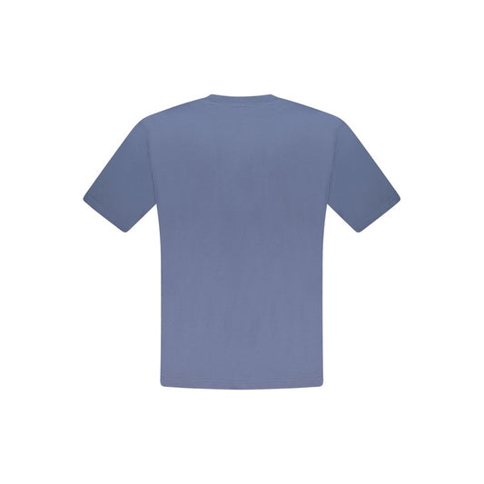 North Sails Blue Cotton Men T-Shirt NO-33762-S