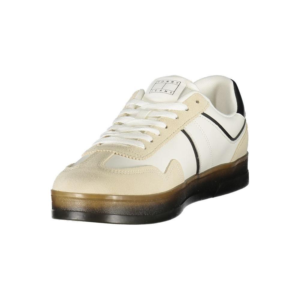 Tommy Hilfiger White Leather Men Sneaker TO-36765-EU40/US7