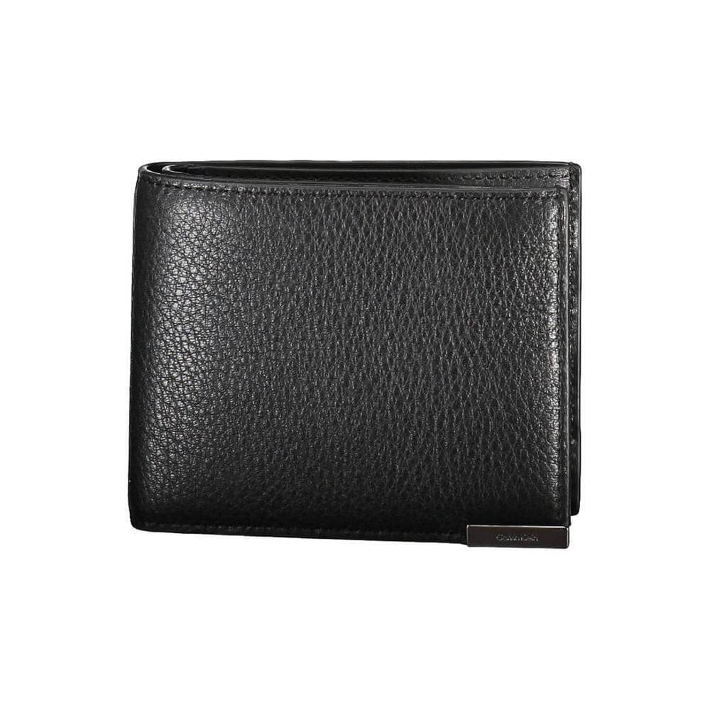 Calvin Klein Black Leather Men Wallet