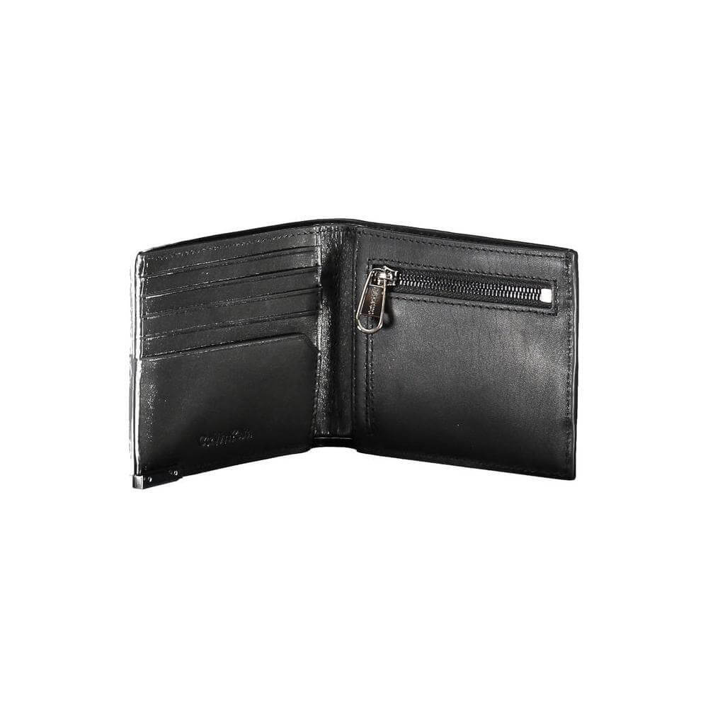 Calvin Klein Black Leather Men Wallet