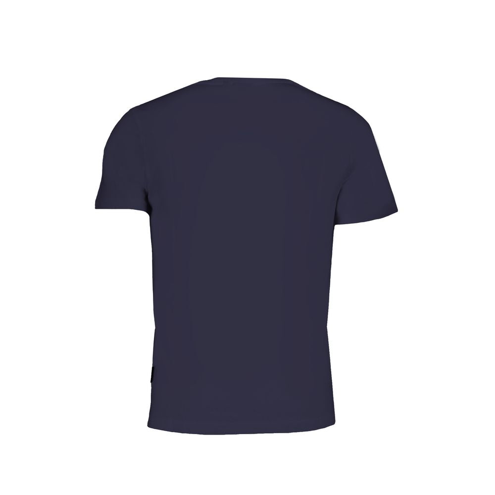 Napapijri Blue Cotton T-Shirt NA-29505-S