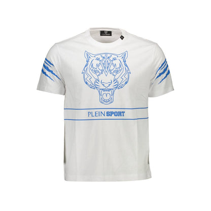 Plein Sport White Cotton T-Shirt
