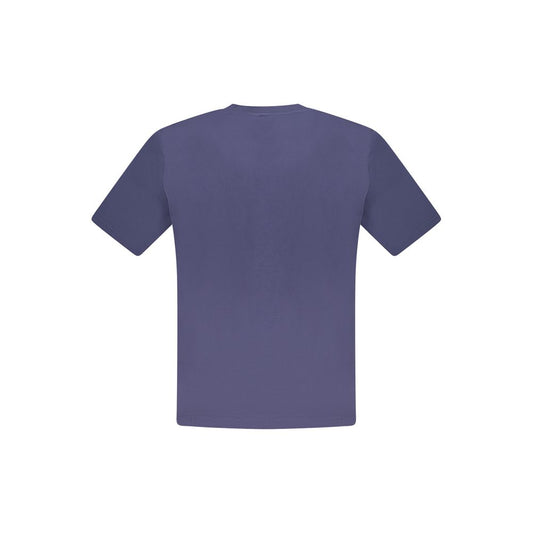 North Sails Blue Cotton Men T-Shirt NO-33726-S