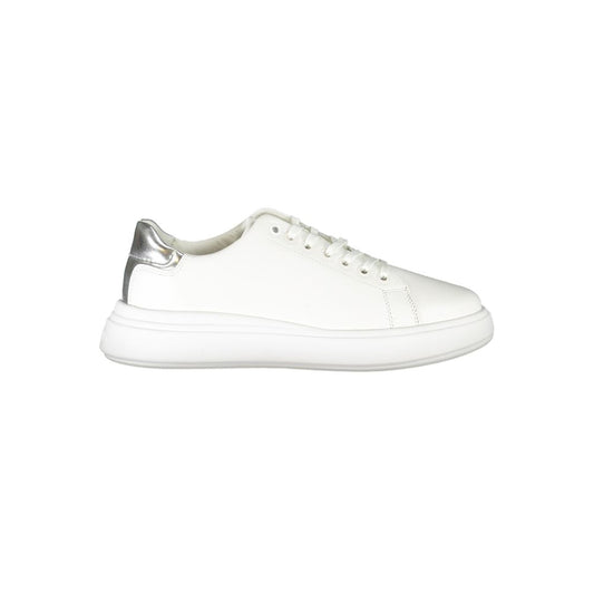 Calvin Klein Chic White Sneakers with Contrast Details CA-25091-EU36/US6