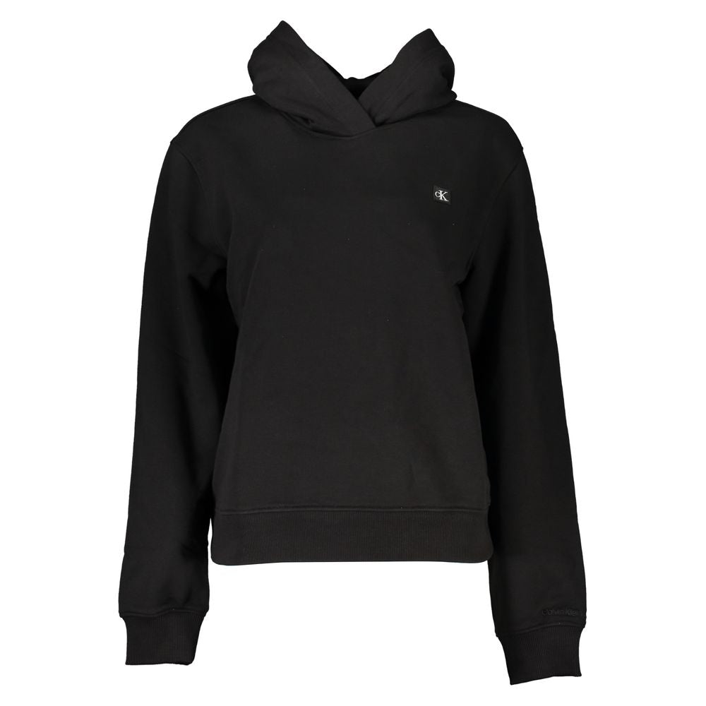 Calvin Klein Black Cotton Sweatshirt
