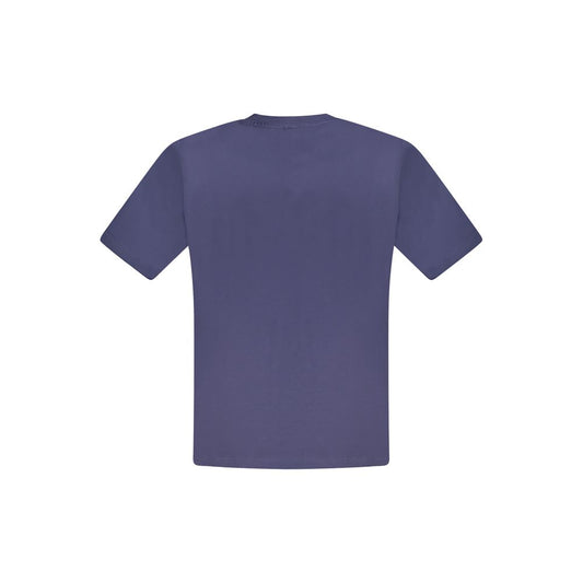 North Sails Blue Cotton Men T-Shirt NO-33755-S