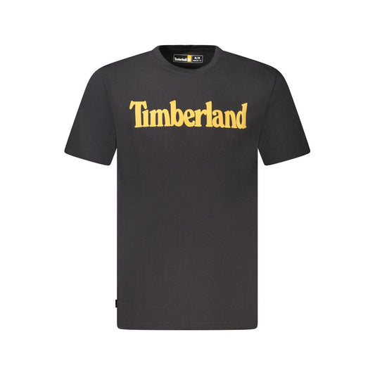 Timberland Black Cotton T-Shirt TI-35487-S