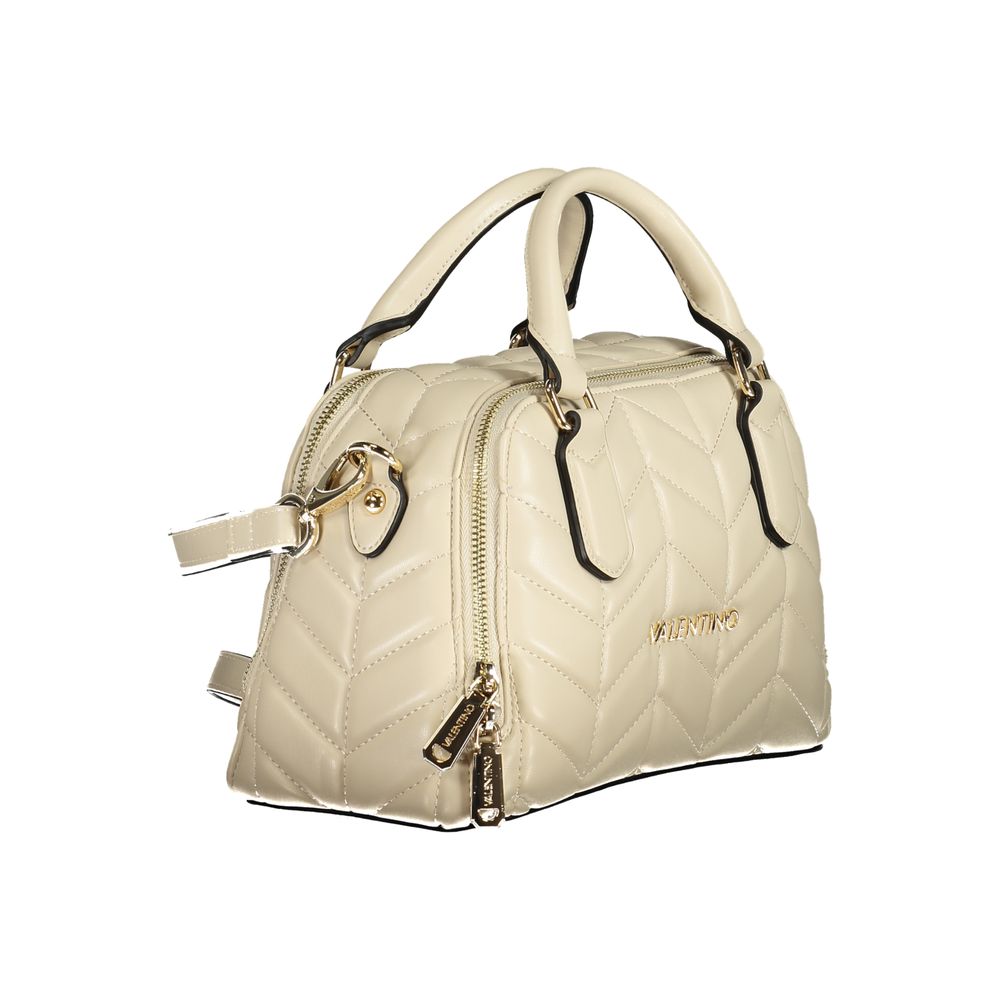 Mario Valentino Beige Polyethylene Women Handbag