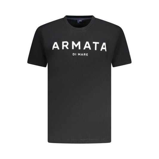 Armata Di Mare Black Cotton T-Shirt