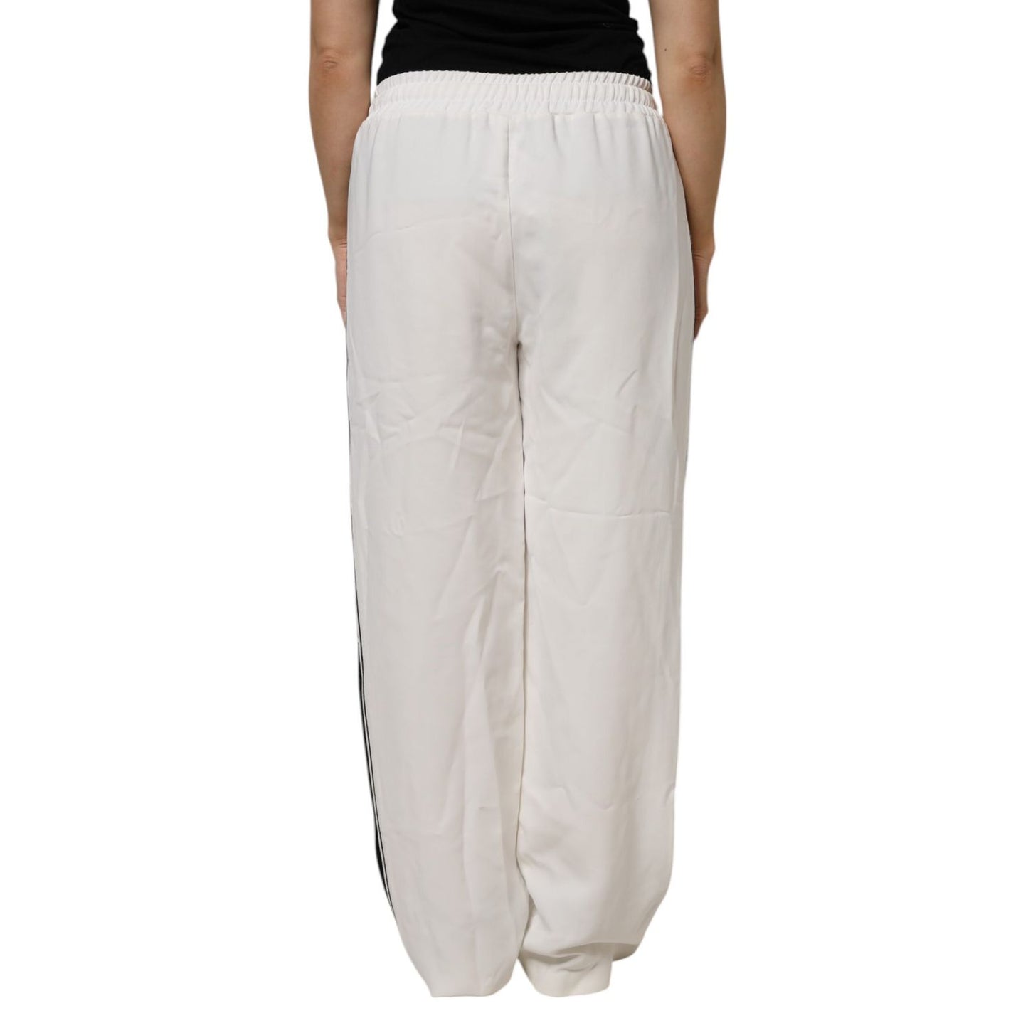 Dolce & Gabbana White Jogger Sweatpants Pants Dolce & Gabbana