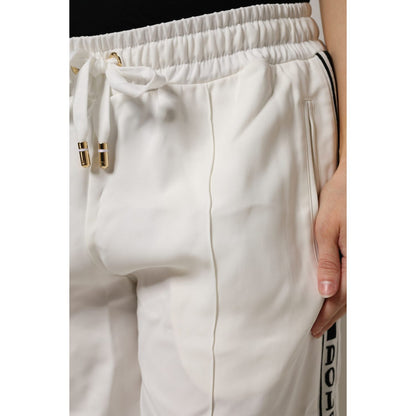 Dolce & Gabbana White Jogger Sweatpants Pants Dolce & Gabbana