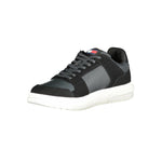 Tommy Hilfiger Black Leather Men Sneaker TO-33489-EU40/US7