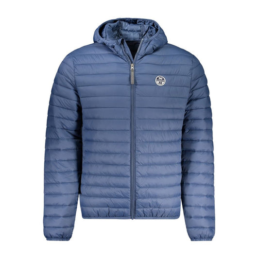 North Sails Blue Polyamide Jacket NO-32301-XXL