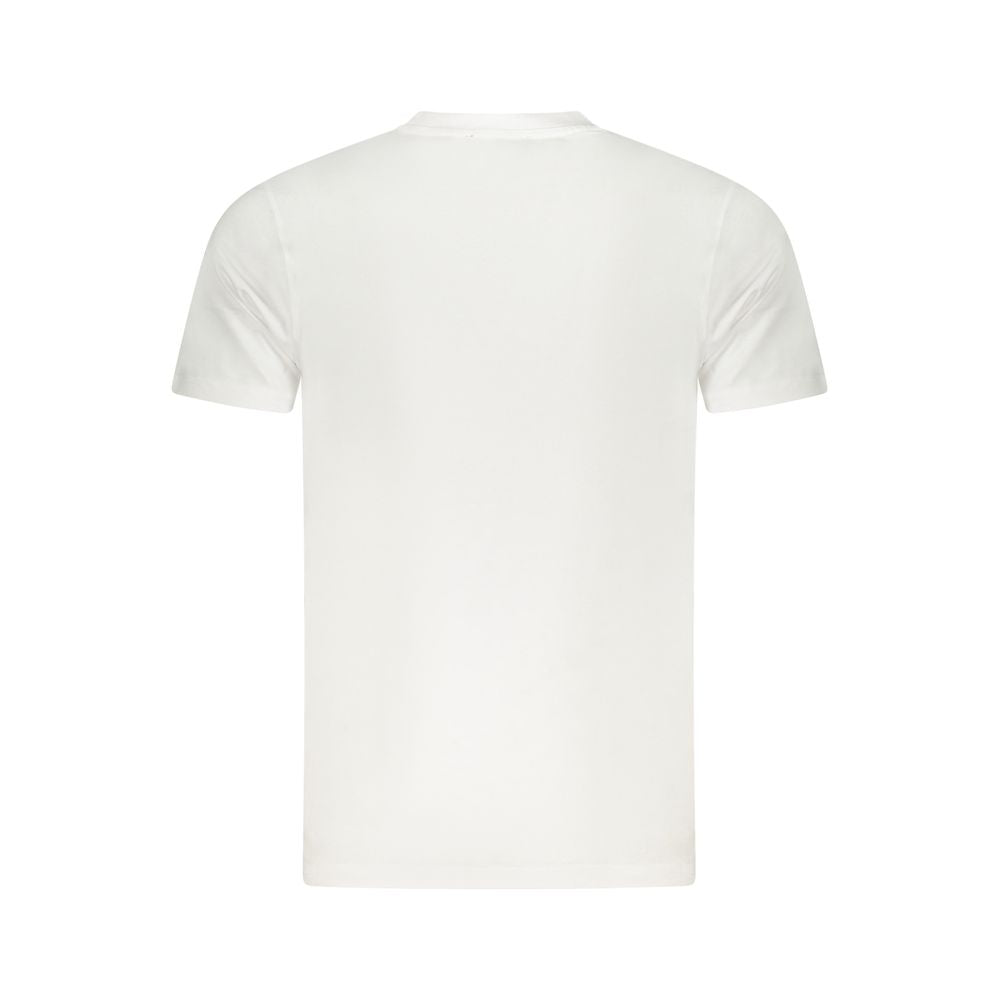 Cavalli Class White Cotton T-Shirt