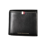 Tommy Hilfiger Black Leather Men Wallet TO-25966