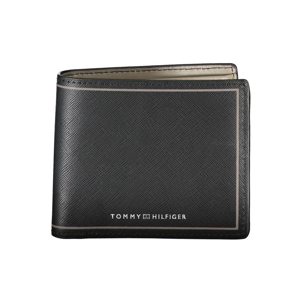 Tommy Hilfiger Black Leather Wallet TO-27182