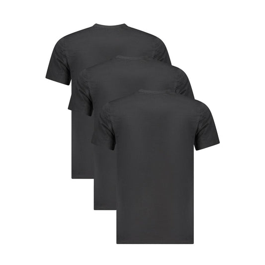 Calvin Klein Black Cotton Men T-Shirt CA-36024-S