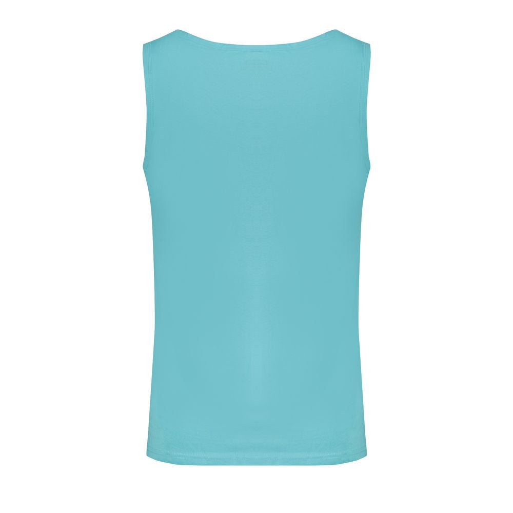 Norway 1963 Blue Cotton Tank Top