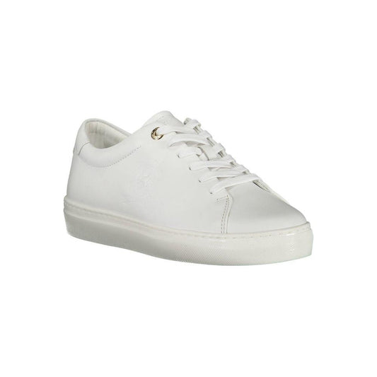Tommy Hilfiger White Leather Women Sneaker TO-9381-EU38/US8