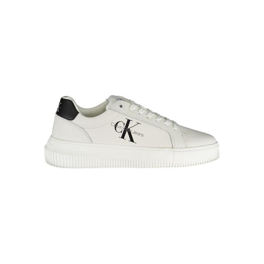 Calvin Klein Eco-Chic White Sneakers with Contrast Details CA-25042-EU36/US6