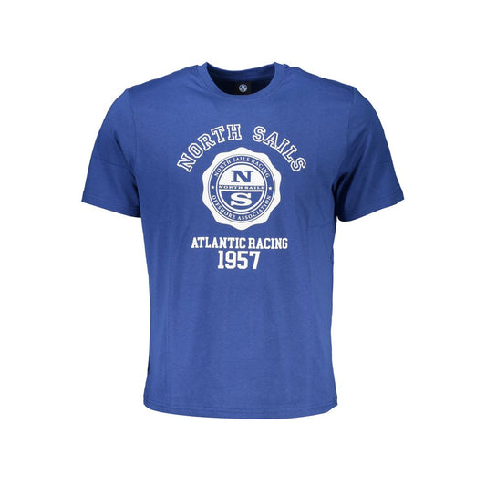 North Sails Blue Cotton T-Shirt NO-27323-S