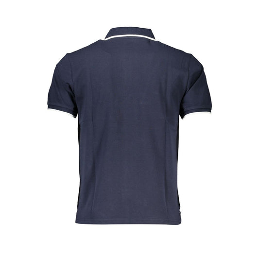 North Sails Blue Cotton Polo Shirt NO-27343-S