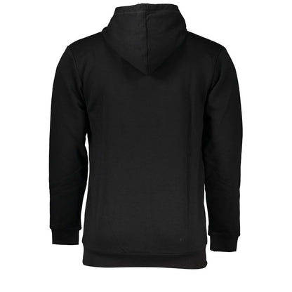 Sergio Tacchini Black Cotton Sweatshirt