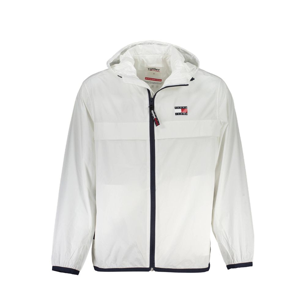 Tommy Hilfiger White Polyamide Jackets & Coat