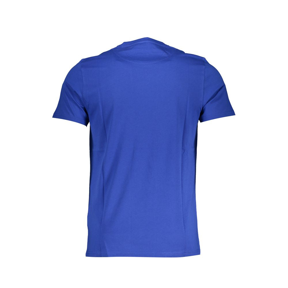 Harmont & Blaine Blue Cotton T-Shirt HA-28072-XL