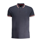Cavalli Class Blue Cotton Polo Shirt CA-30281-M