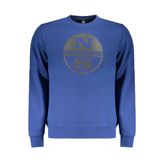 North Sails Blue Cotton Sweater NO-31762-S