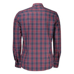 North Sails Blue Cotton Men Shirt NO-32957-S