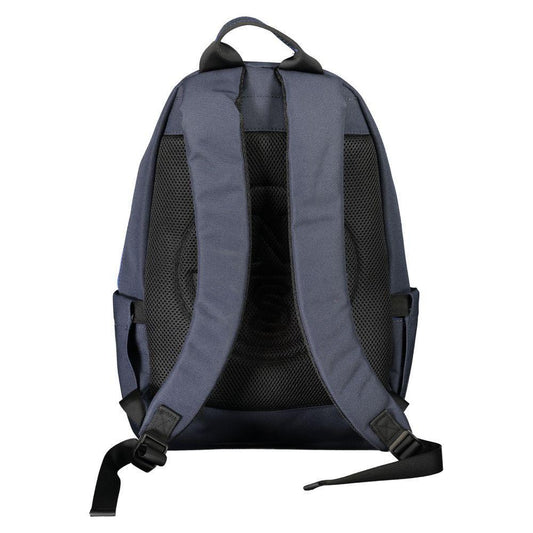 North Sails Blue Polyester Men Backpack NO-33602
