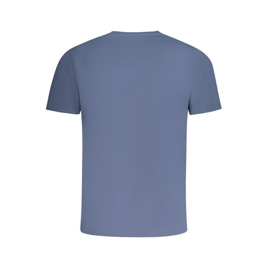 North Sails Blue Cotton Men T-Shirt NO-33992-S