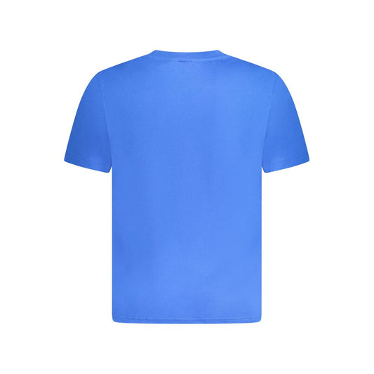 North Sails Blue Cotton Men T-Shirt NO-33988-S