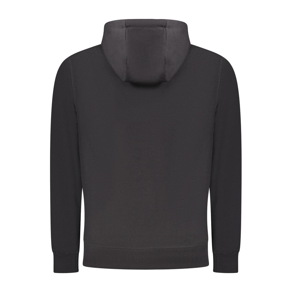 North Sails Black Cotton Sweatshirt