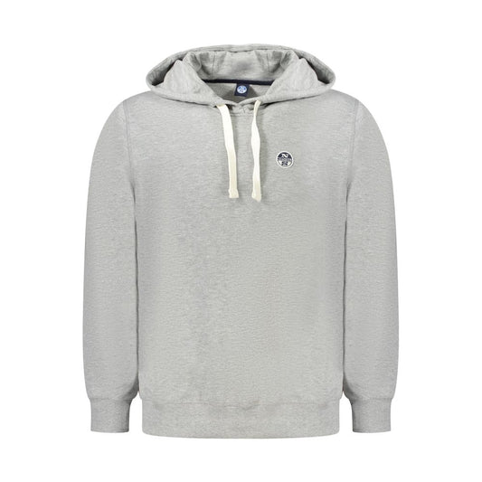 North Sails Brown Cotton Men Sweater NO-34372-M