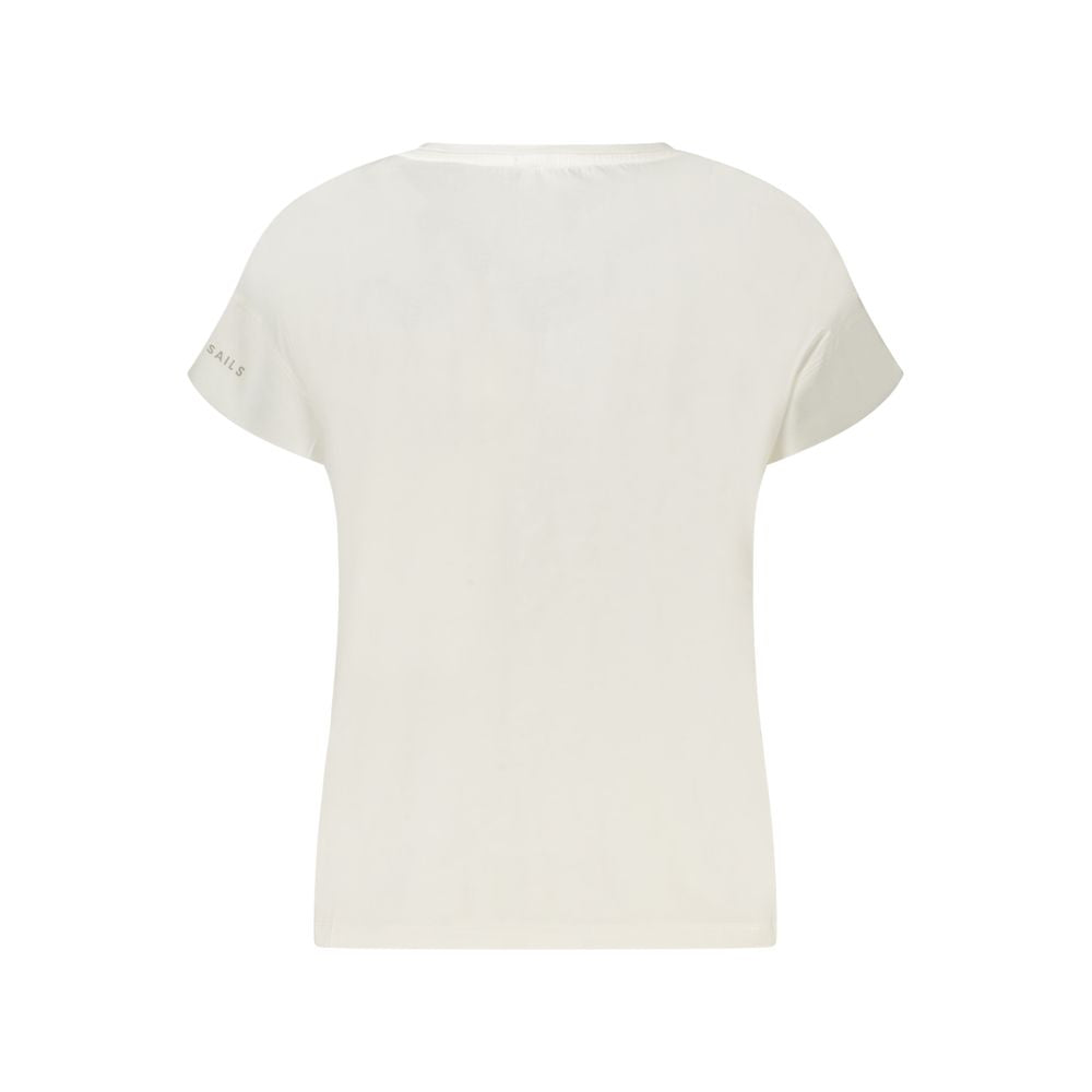 North Sails White Cotton T-Shirt