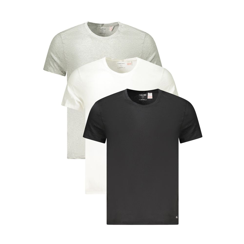 Calvin Klein Gray Cotton T-Shirt