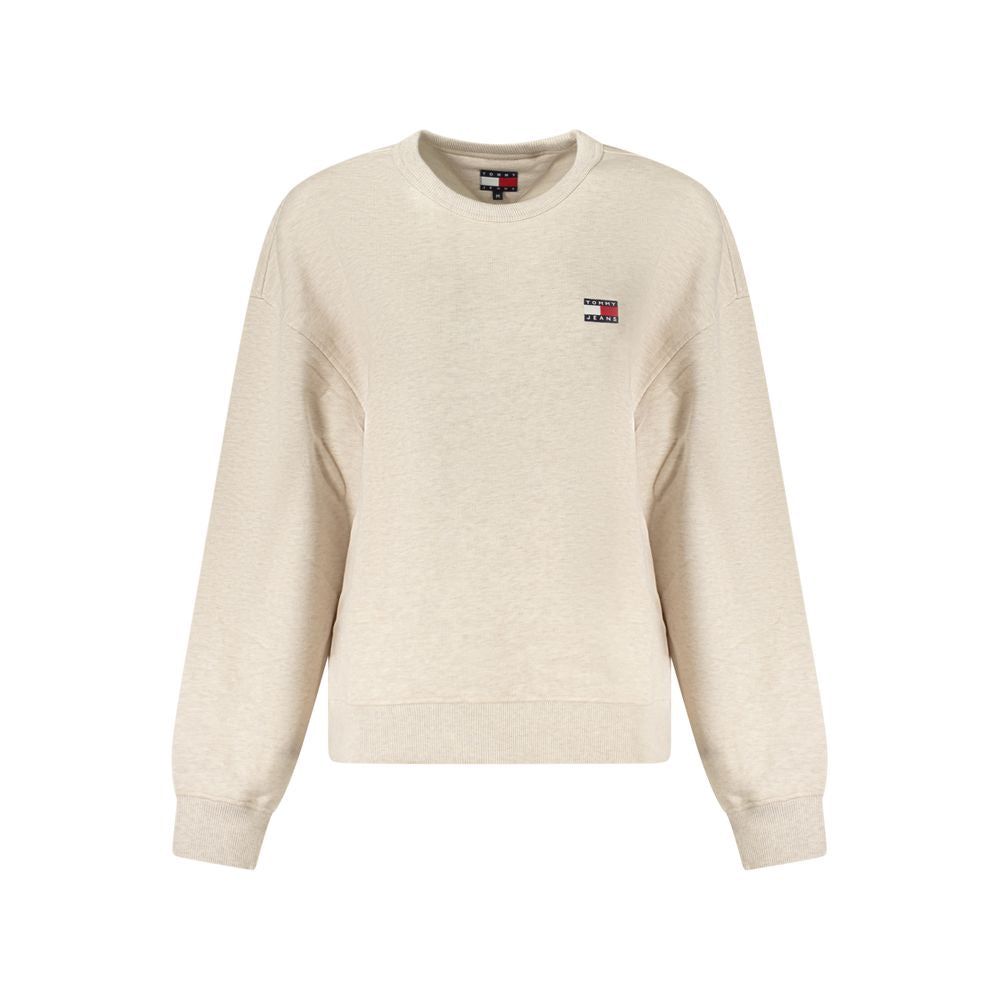 Tommy Hilfiger Beige Cotton Sweatshirt