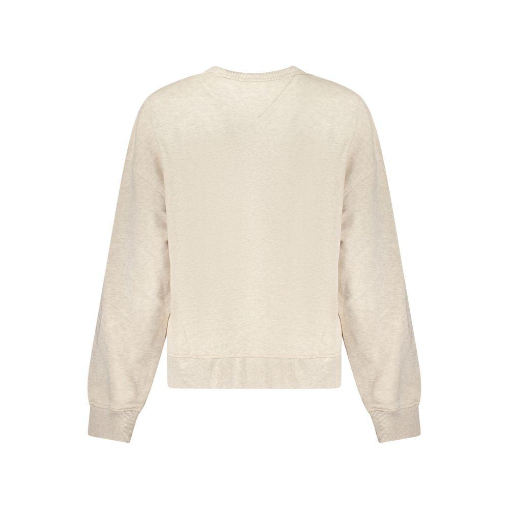 Tommy Hilfiger Beige Cotton Sweatshirt
