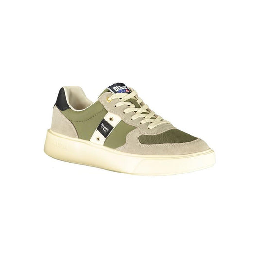 Blauer Green Leather Men Sneaker BL-36376-EU40/US7