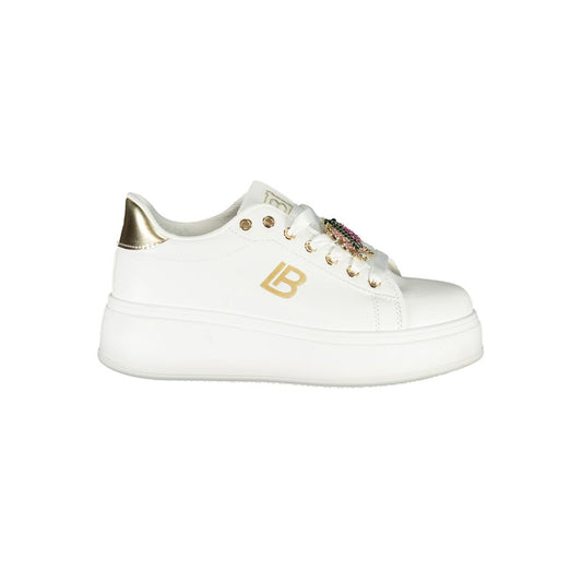 Laura Biagiotti White Synthetic Women Sneaker LA-36461-EU40/US10