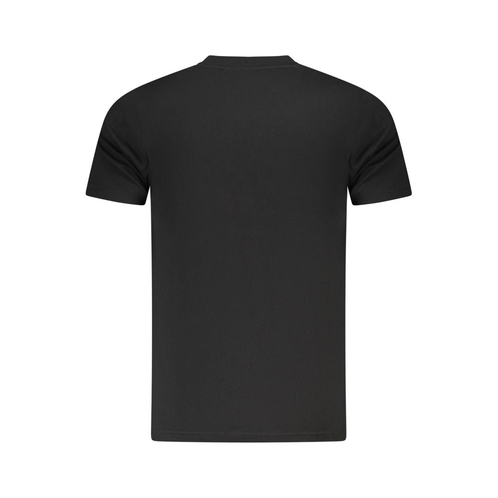 Cavalli Class Black Cotton T-Shirt